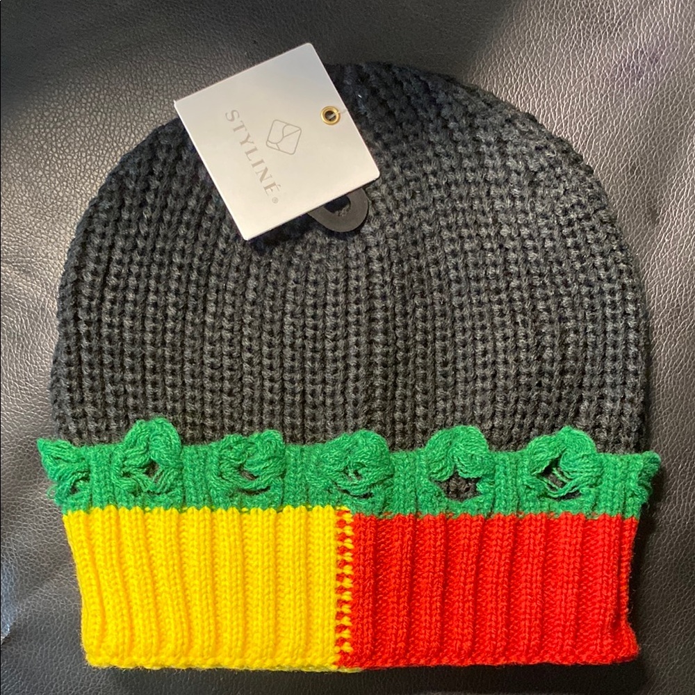 Kids Multicolor Knit Beanie